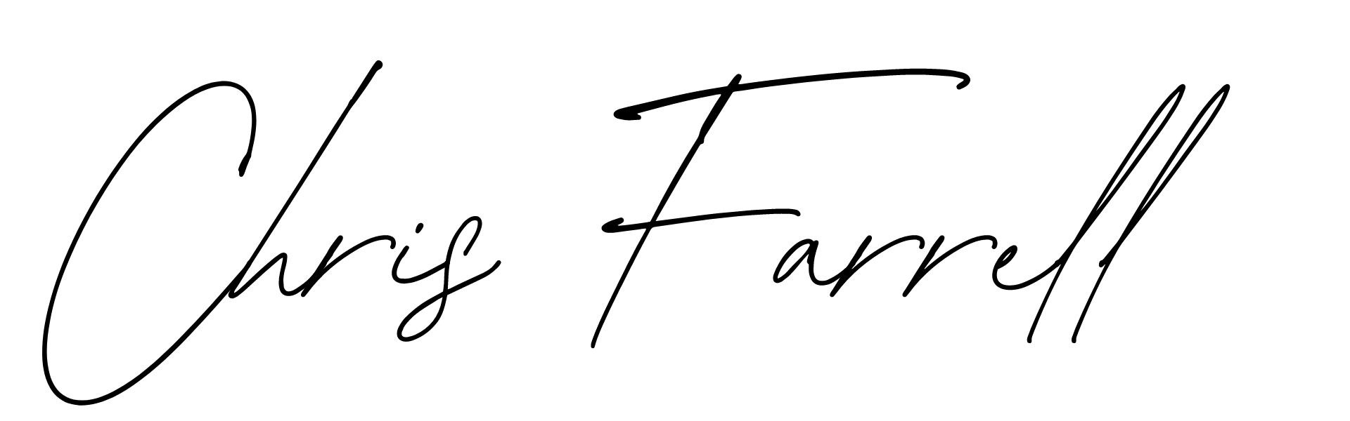 Chris Farrell signature